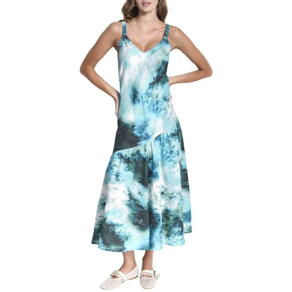 Dkny Womens    Linen Dress